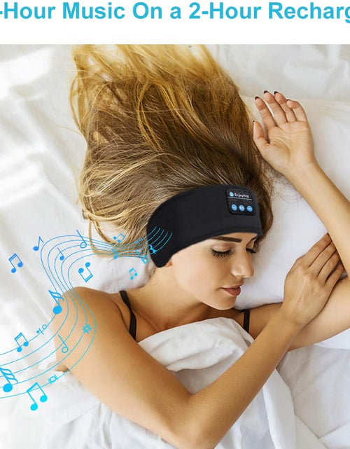 Load image into Gallery viewer, Bluetooth Sleeping Headphones Sports Headband
